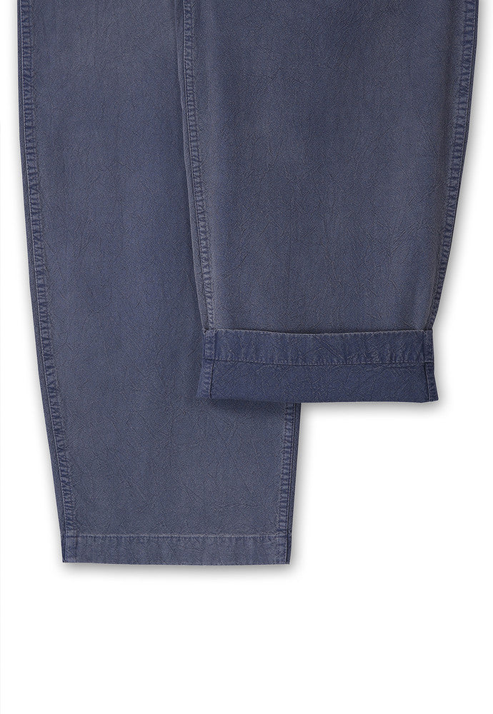 Art if acts - Garment Dyed Curved Fatigue Trousers (French Blue) product image 11 | TRAB K-Fashion Australia