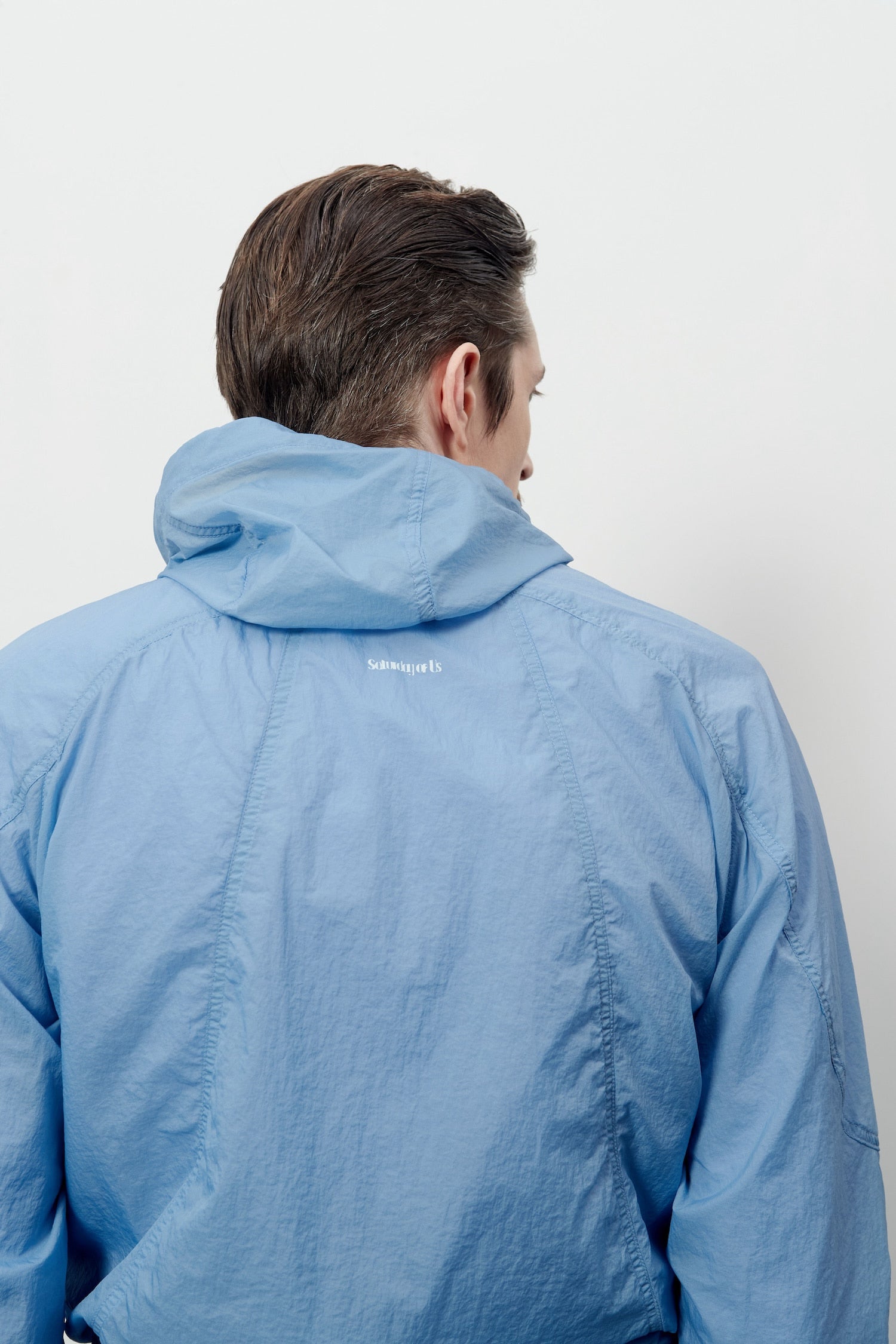 Stu - Round Cut Windbreaker (Skyblue) product image 15 | TRAB K-Fashion Australia