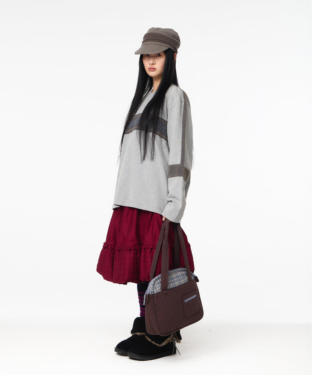Coyseio - Texture Loose Cap (Brown) product image 8 | TRAB K-Fashion Australia