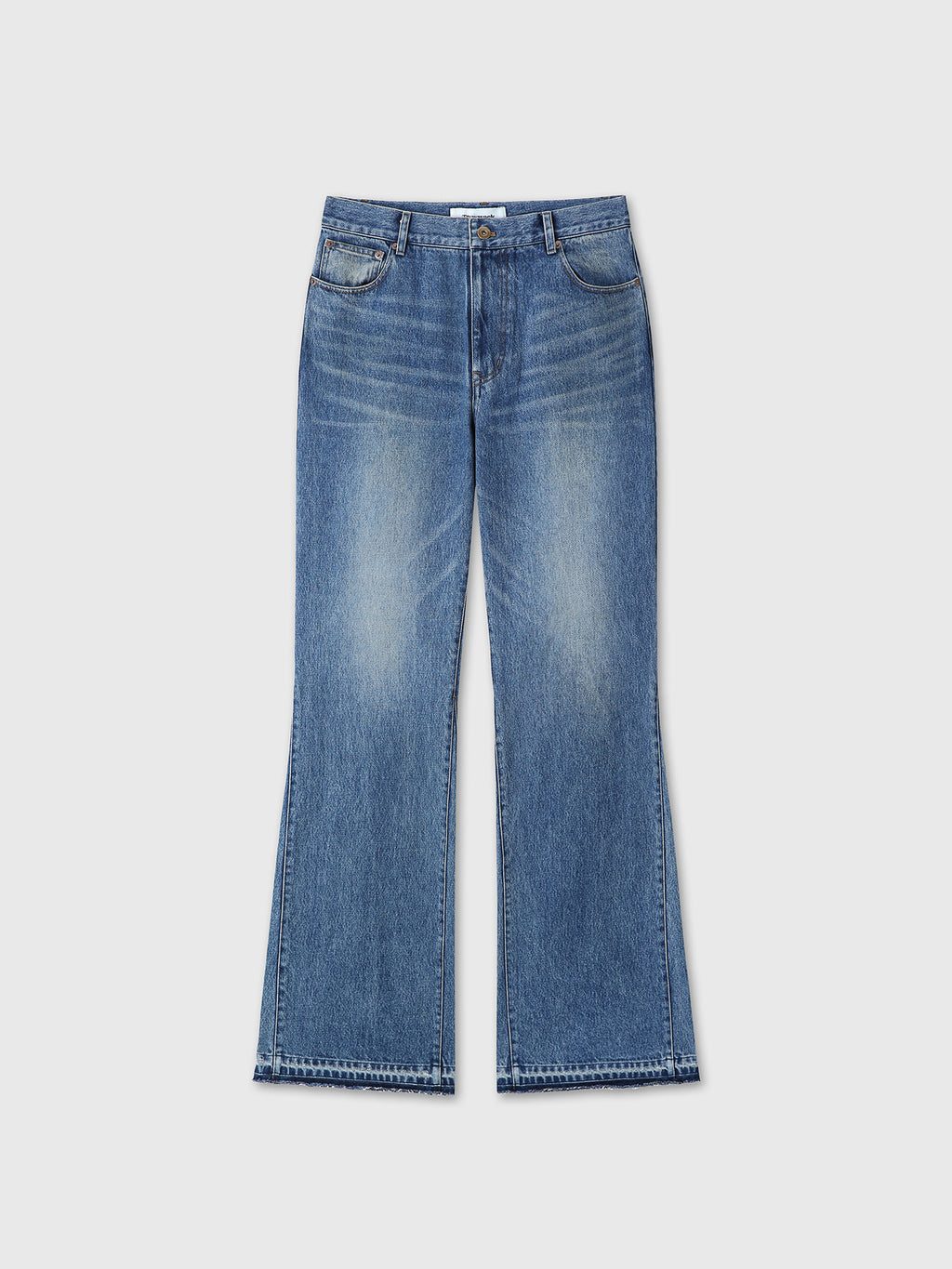 Tonywack - Flared-Leg Reconstructed Denim Jeans (Vintage Blue) product image 11 | TRAB K-Fashion Australia