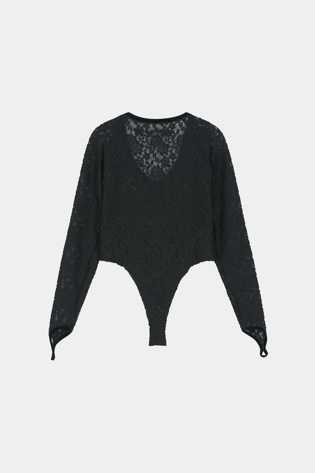 Andersson Bell - Lace Mesh Bodysuit (Black) product image 11 | TRAB K-Fashion Australia
