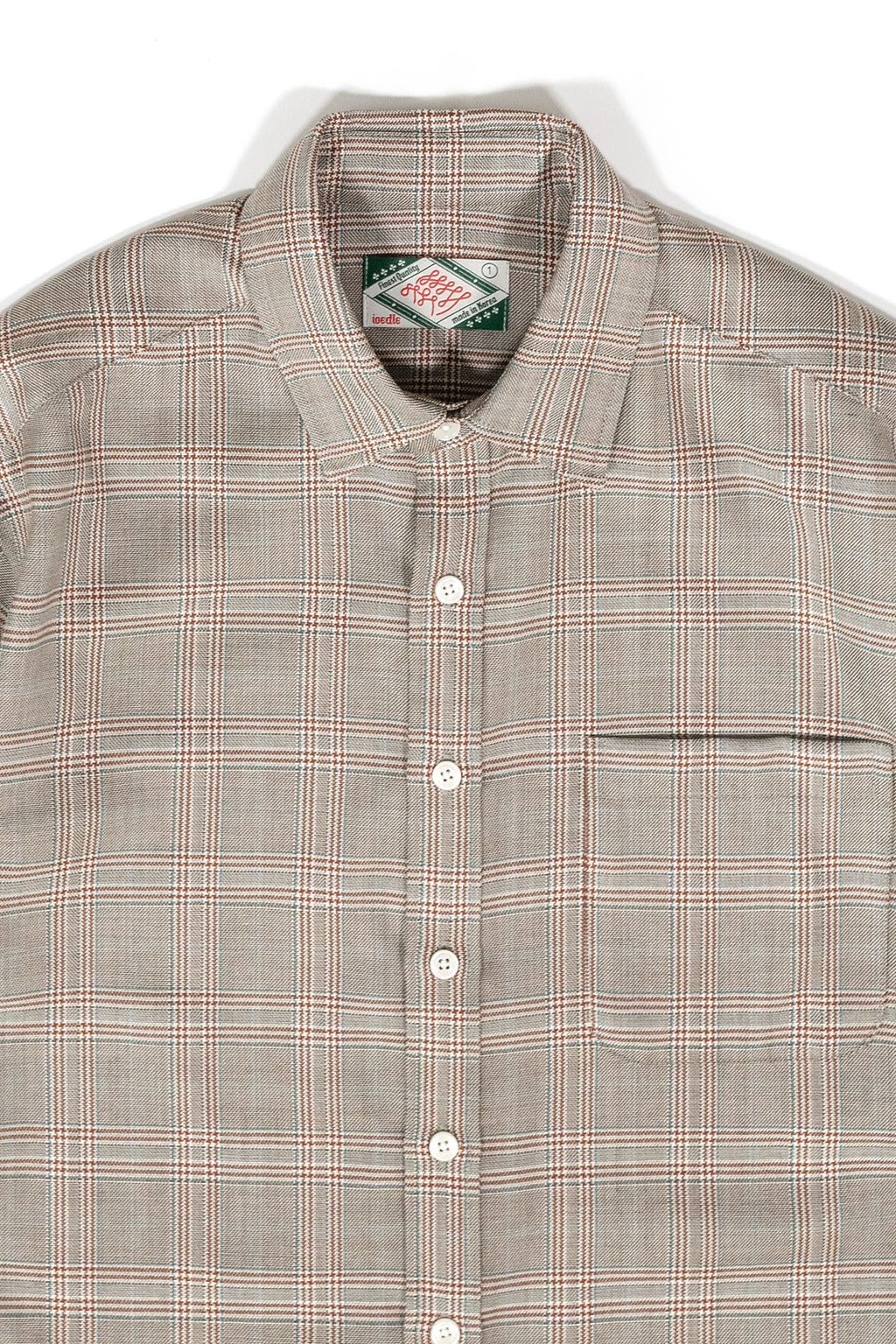 Ioedle - Wool Shirt (Brown) product image 5 | TRAB K-Fashion Australia