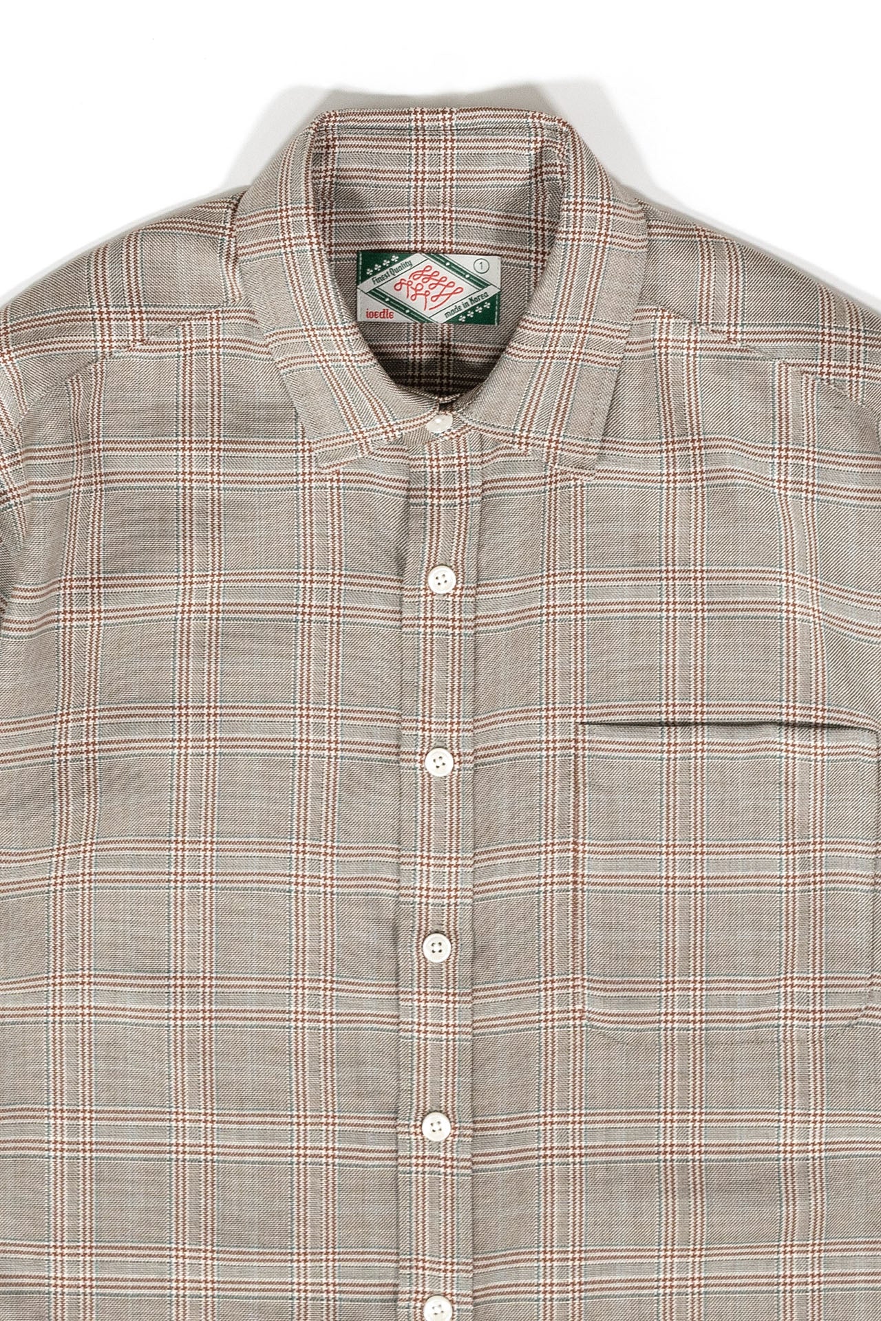 Ioedle - Wool Shirt (Brown) product image 5 | TRAB K-Fashion Australia