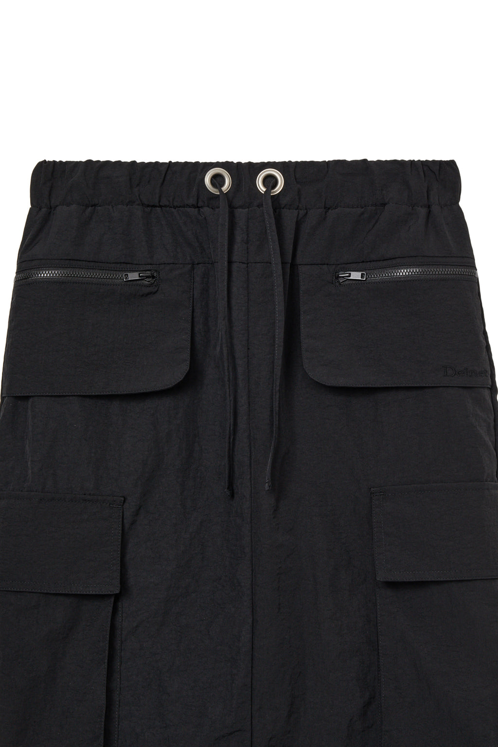 Deinet - Nylon Utility Cargo Skirt (Black) product image 3 | TRAB K-Fashion Australia