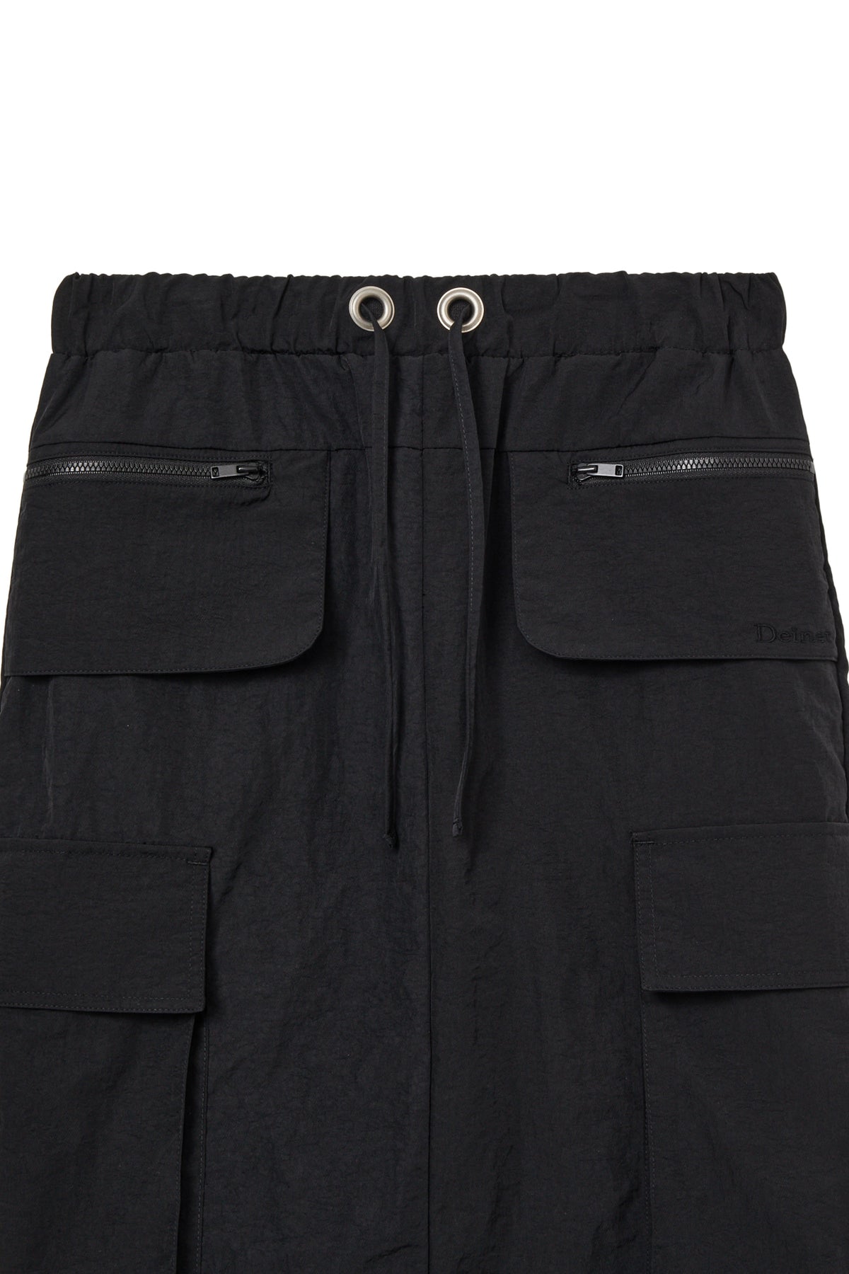Deinet - Nylon Utility Cargo Skirt (Black) product image 3 | TRAB K-Fashion Australia