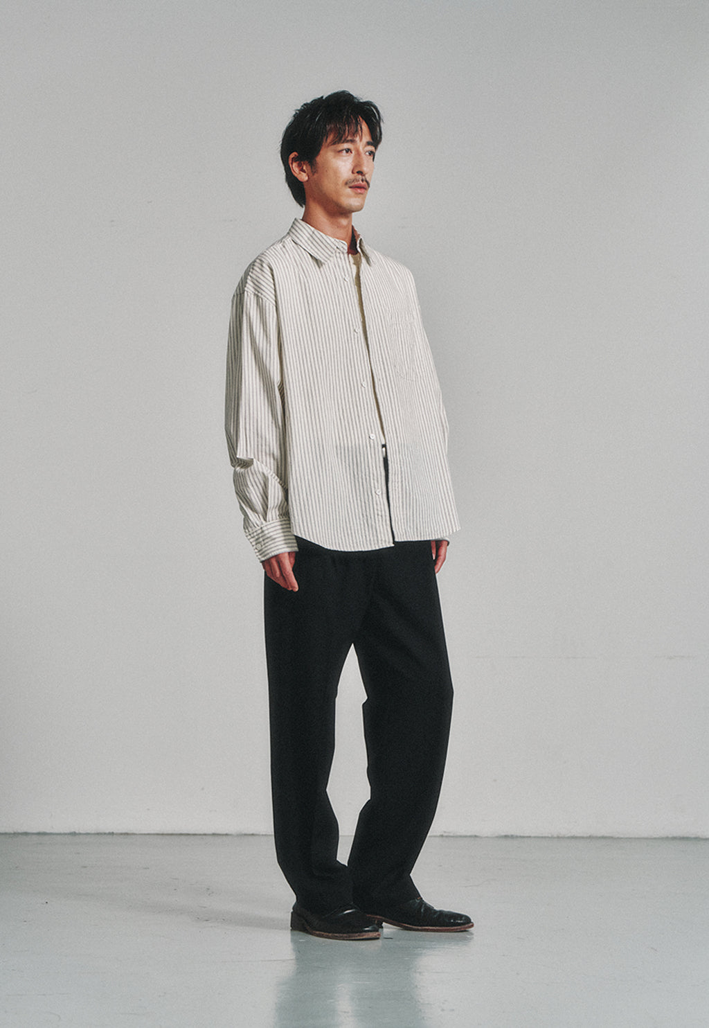 Art if acts - Stripe Shirt (Ivory) product image 3 | TRAB K-Fashion Australia