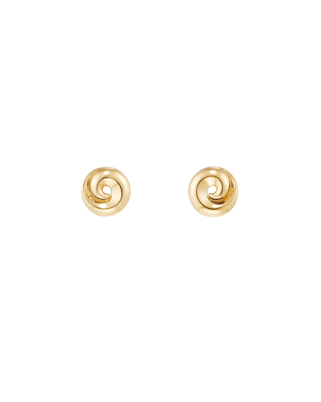 Numbering - Swirl Stud Earrings #5202 product image 8 | TRAB K-Fashion Australia
