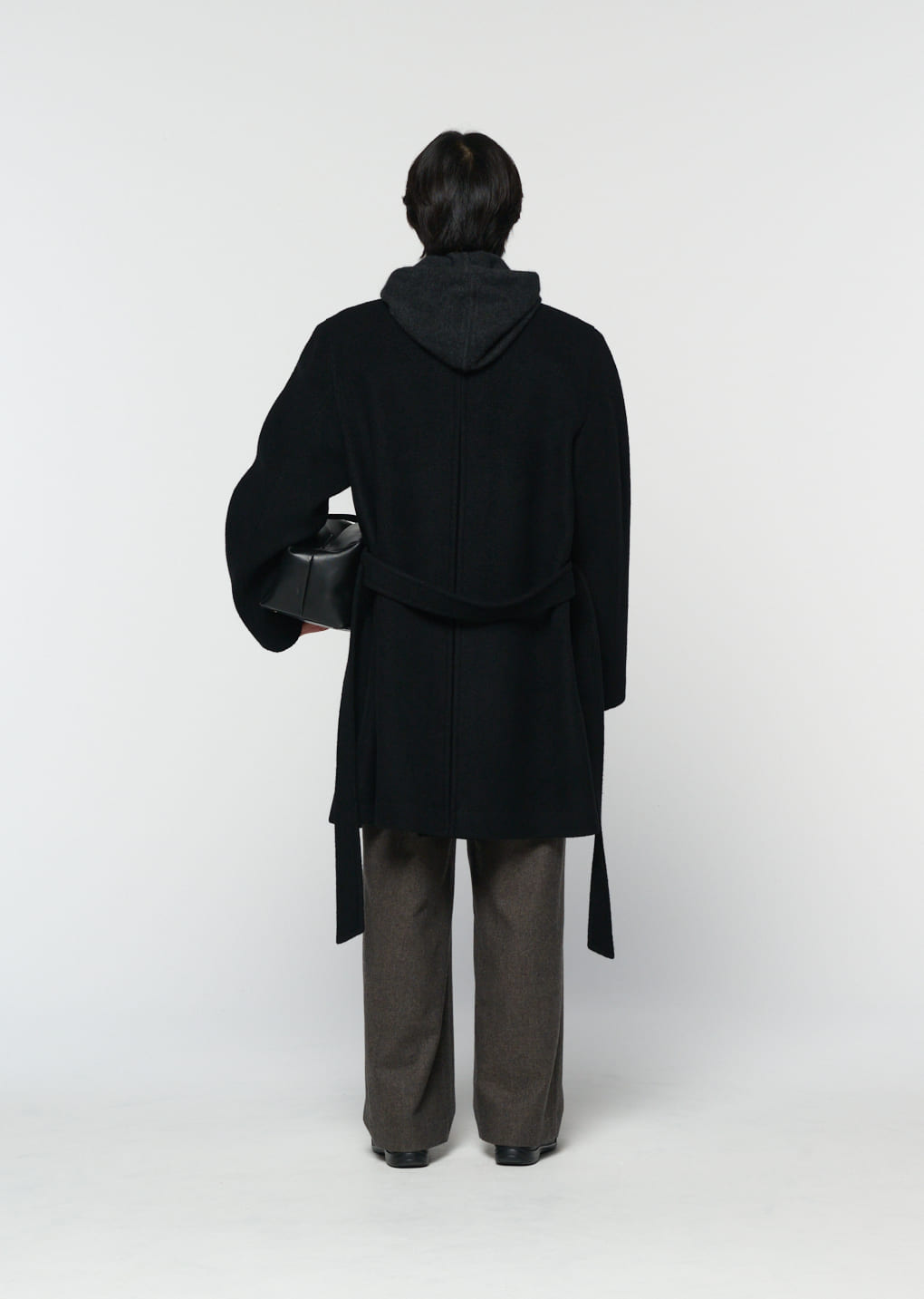 Amomento - men's raglan coat (Black) product image 4 | TRAB K-Fashion Australia