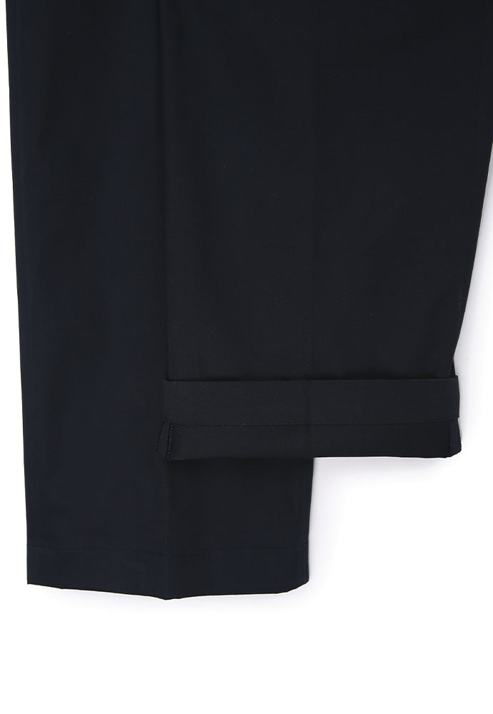 Tonywack - High-Twist Cotton No Tuck Wide Trousers (Navy) product image 11 | TRAB K-Fashion Australia