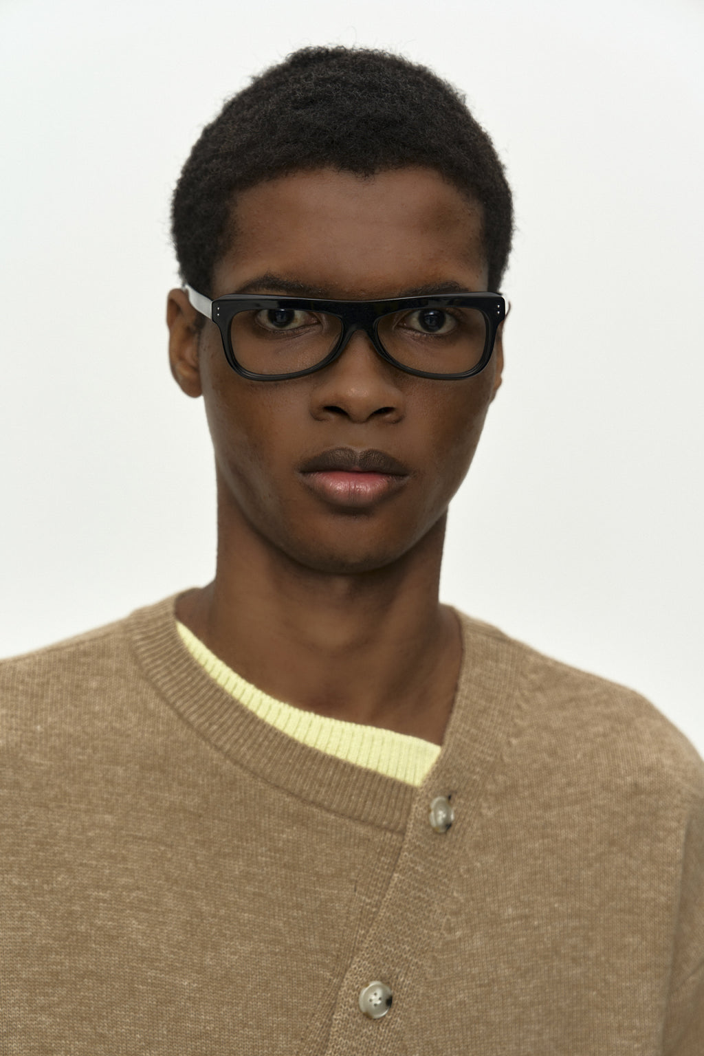 Andersson Bell - Layered Cardigan (Camel) product image 4 | TRAB K-Fashion Australia