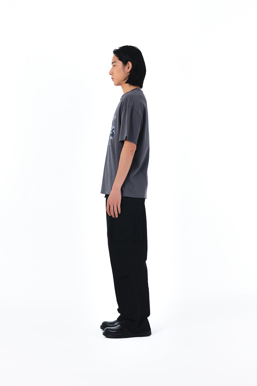 Matin Kim - Autumn Cargo Pants (Black) product image 11 | TRAB K-Fashion Australia