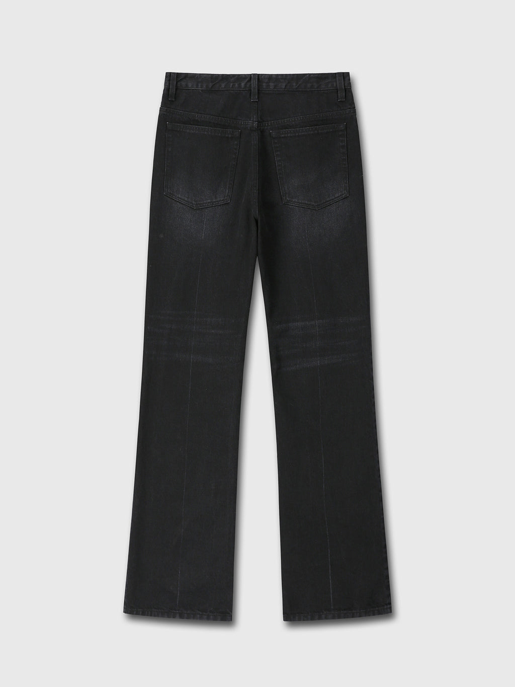 Tonywack - Flared-Leg Denim Jeans (Faded Black) product image 8 | TRAB K-Fashion Australia