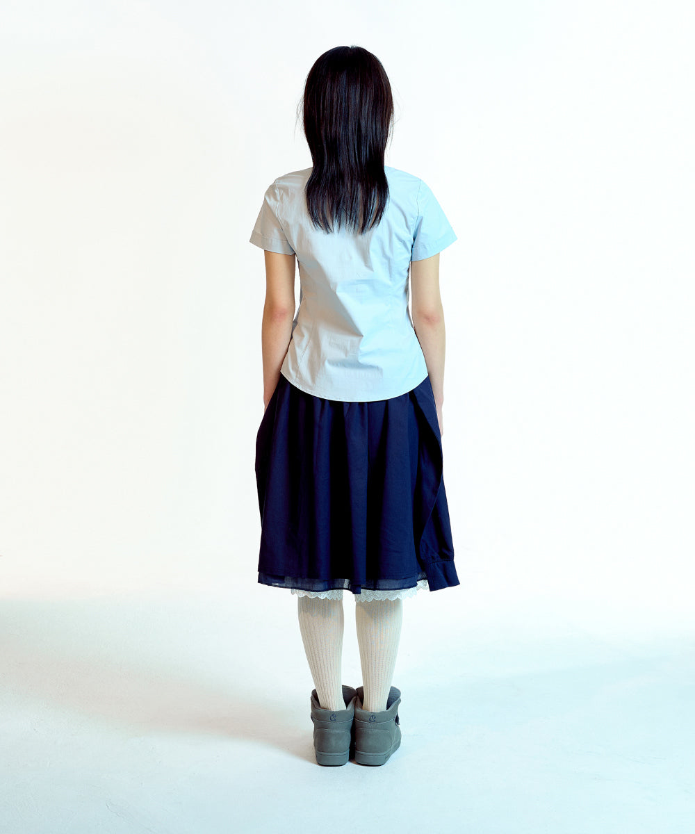 Coyseio - Nana Half Shirt (Sky Blue) product image 13 | TRAB K-Fashion Australia