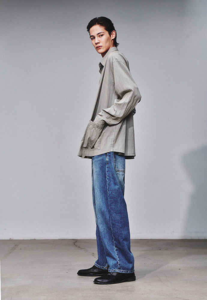 Art if acts - French Two Pocket Rayon Shirt (Cliff) product image 3 | TRAB K-Fashion Australia