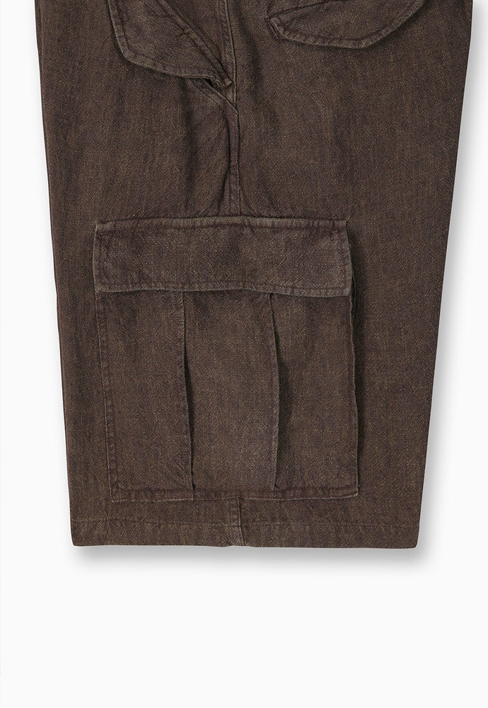 Art if acts - Linen M-51 Shorts (Wood) product image 13 | TRAB K-Fashion Australia