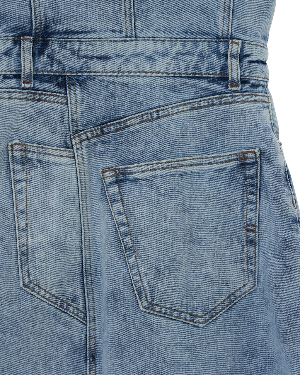 Kimhe Kim - Bandeau Denim Mini Dress (Sky Blue) product image 10 | TRAB K-Fashion Australia