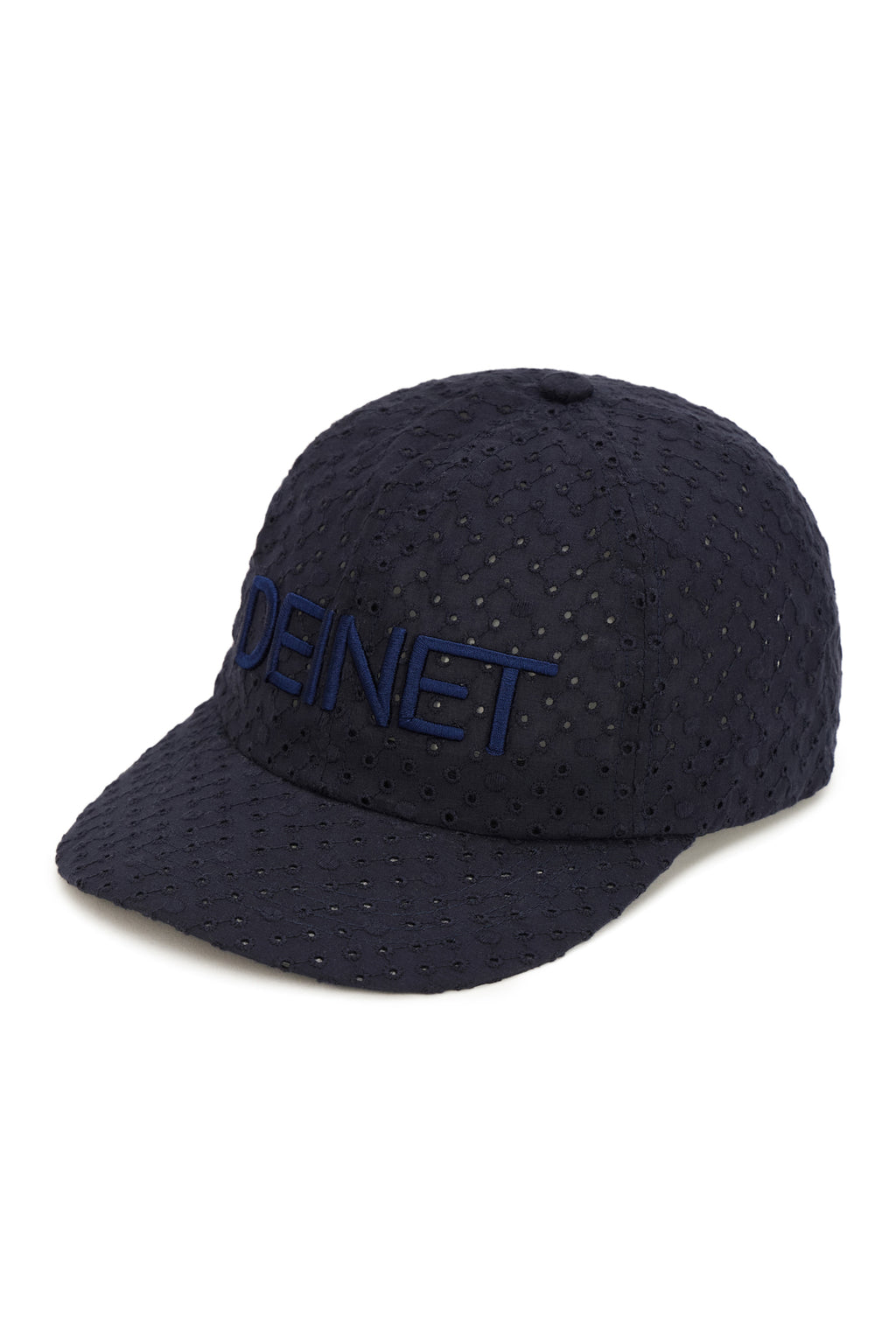 Deinet - Deinet Punching Lace Logo Cap (Navy) product image 2 | TRAB K-Fashion Australia
