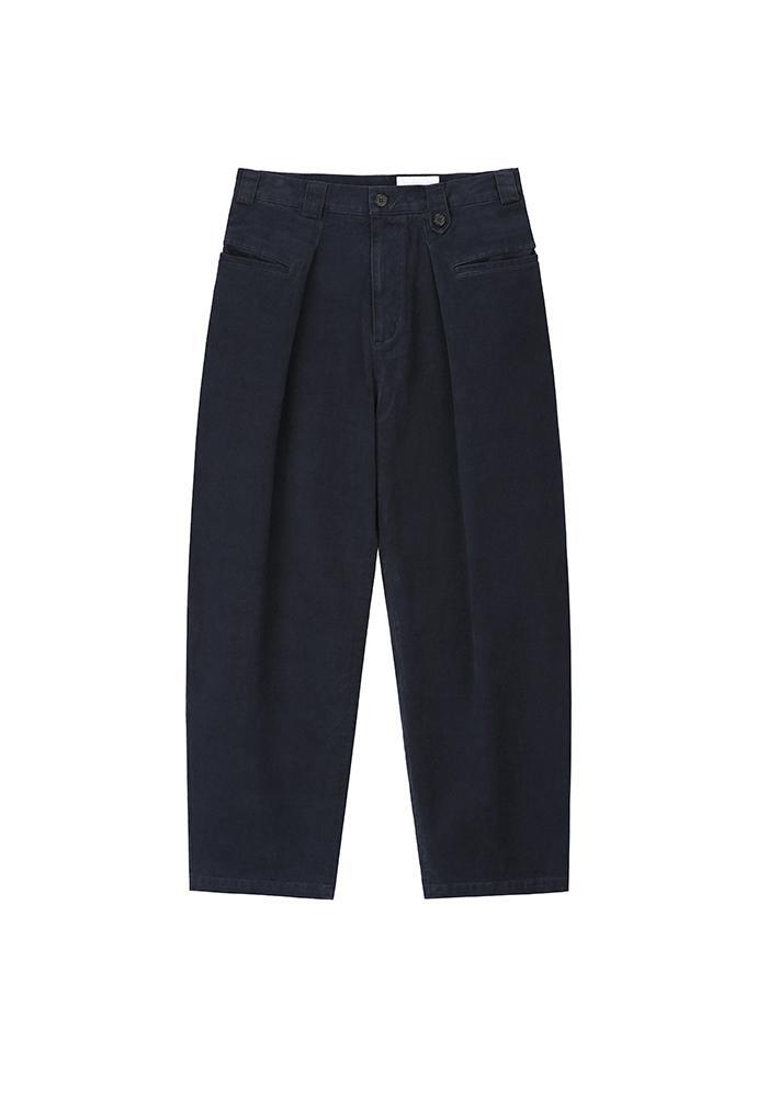 Art if acts - Pocket On Tuck Pants (Dark Navy) product image 5 | TRAB K-Fashion Australia
