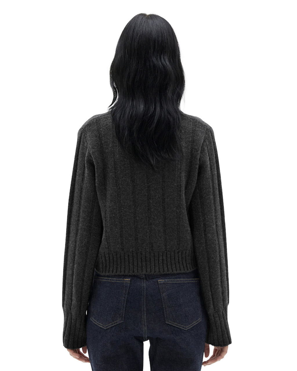 Brownyard - Crewneck Sweater (Charcoal) product image 2 | TRAB K-Fashion Australia