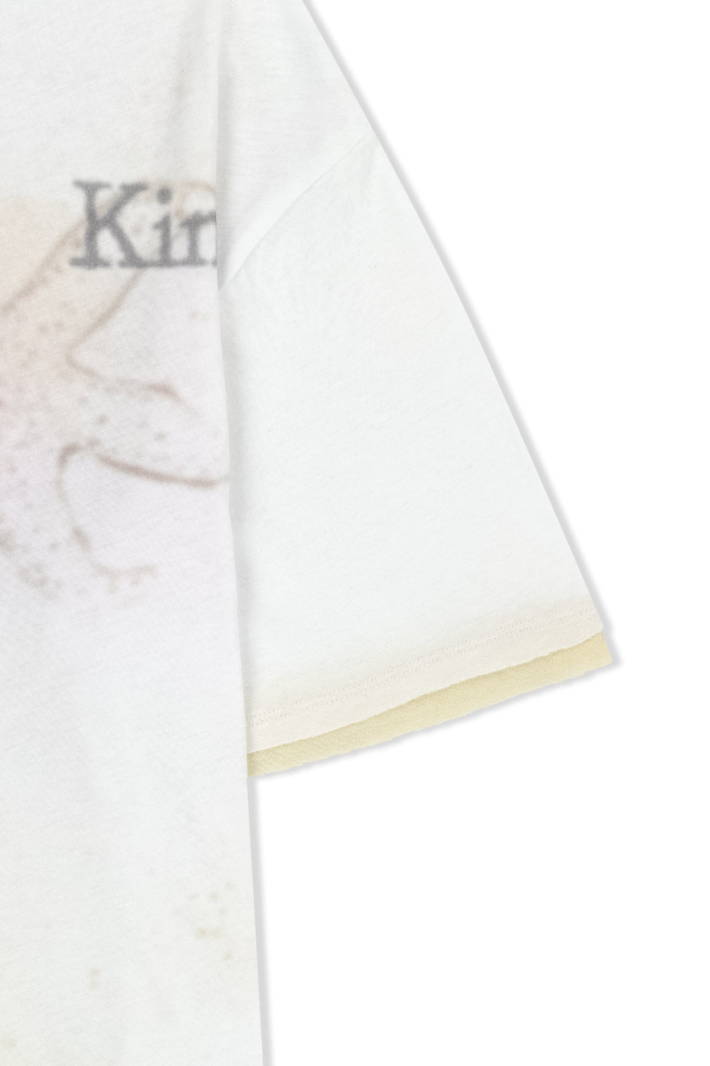 Matin Kim - Sketch Graffiti Over Fit Top (White) product image 4 | TRAB K-Fashion Australia