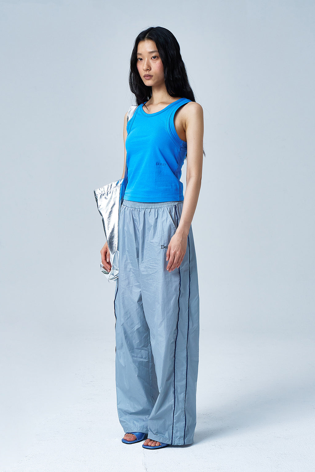 Deinet - Solid Nylon Pants (Grey) product image 2 | TRAB K-Fashion Australia