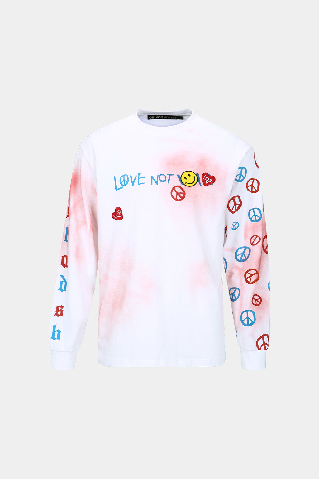 Andersson Bell - Unisex Love L/s T-Shirts (White) product image 6 | TRAB K-Fashion Australia