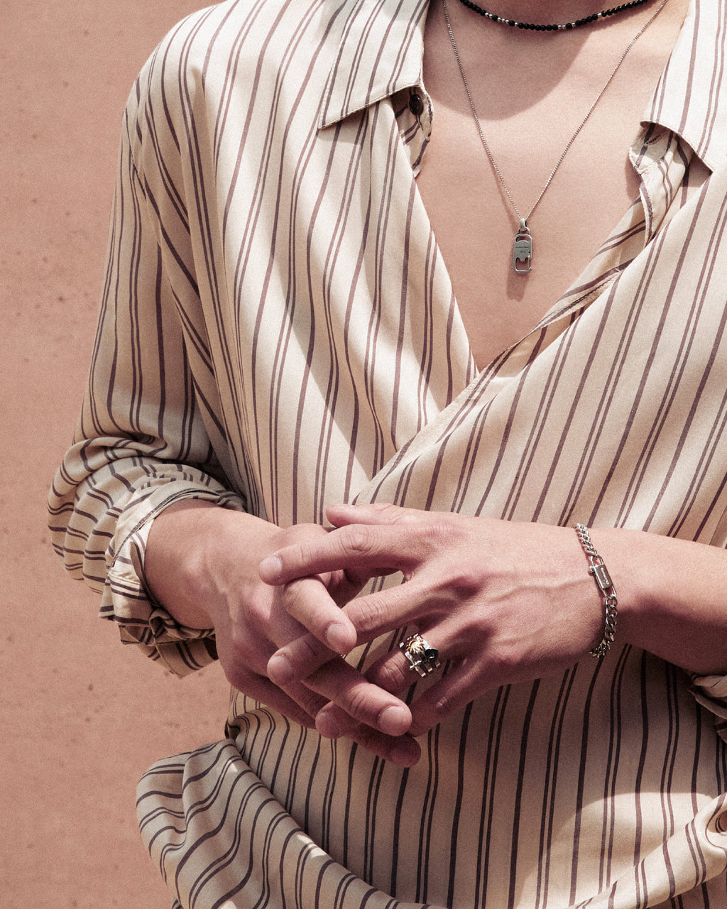 Numbering - Cross Stackable Ring #8503 product image 3 | TRAB K-Fashion Australia