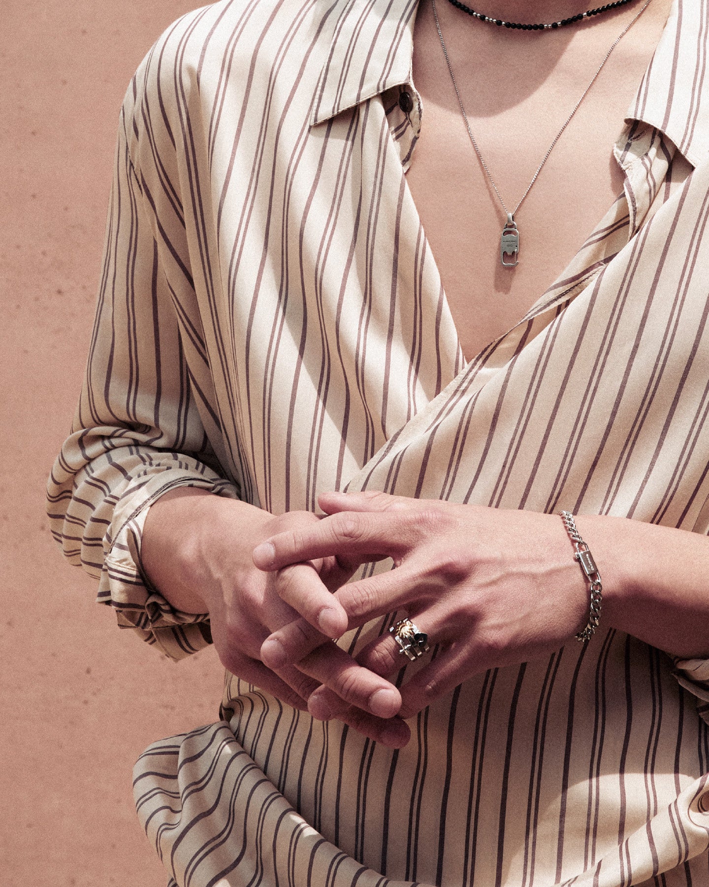Numbering - Cross Stackable Ring #8503 product image 3 | TRAB K-Fashion Australia