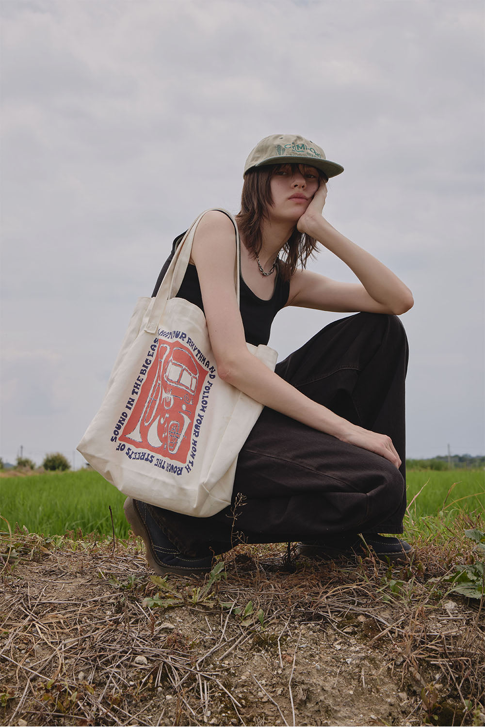 Hatchingroom - Sound Garden Eco-Bag (Natural) product image 9 | TRAB K-Fashion Australia