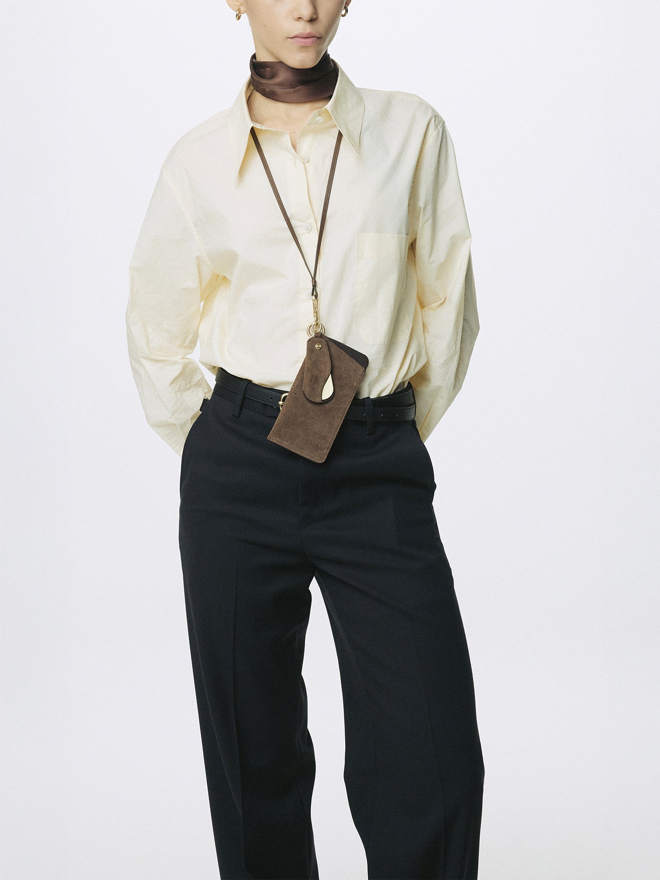 Tonywack - Wool Tailored Straight Trousers (Midnight) product image 7 | TRAB K-Fashion Australia