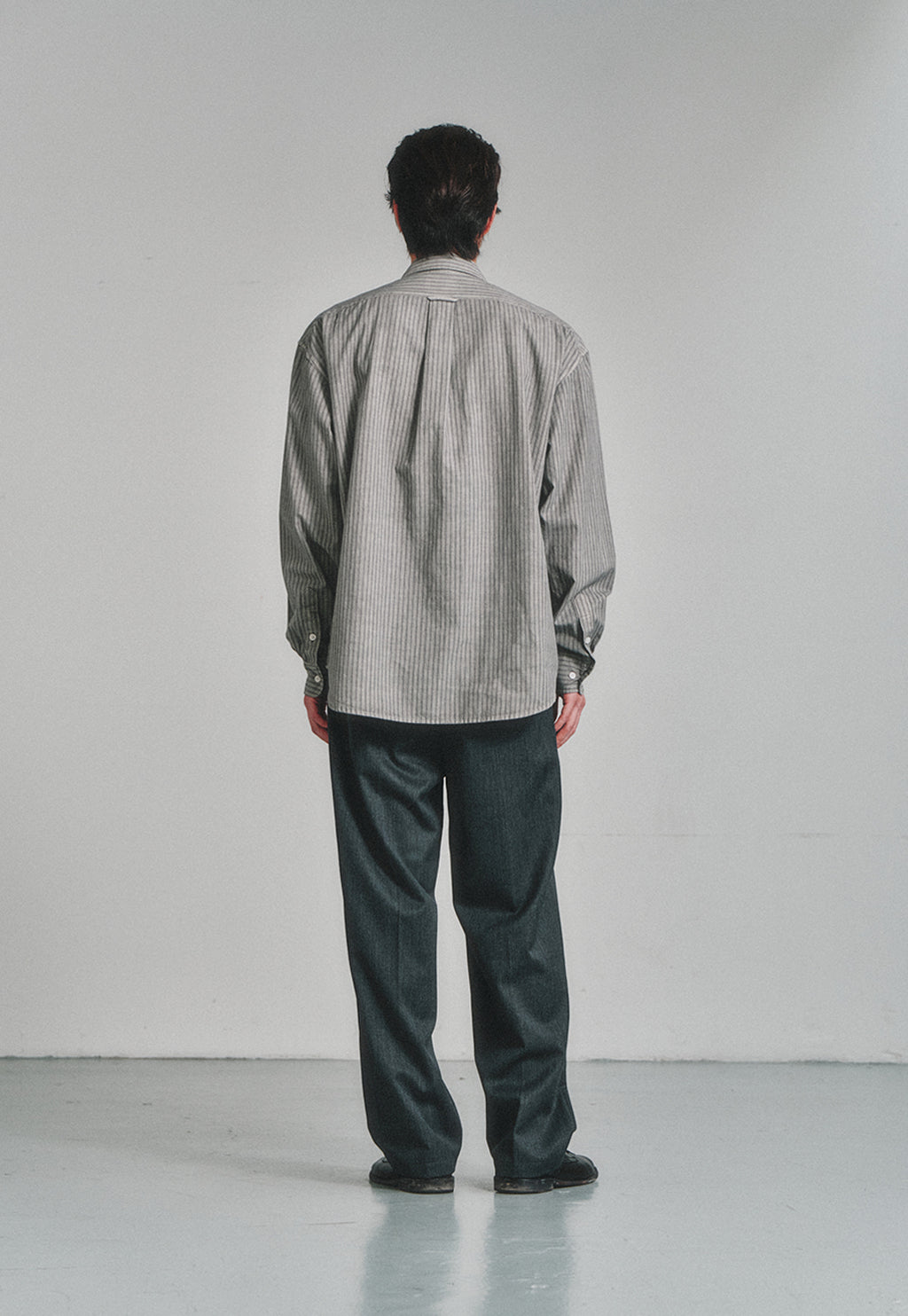 Art if acts - Pigment Dyed Stripe Shirt (Cliff) product image 4 | TRAB K-Fashion Australia