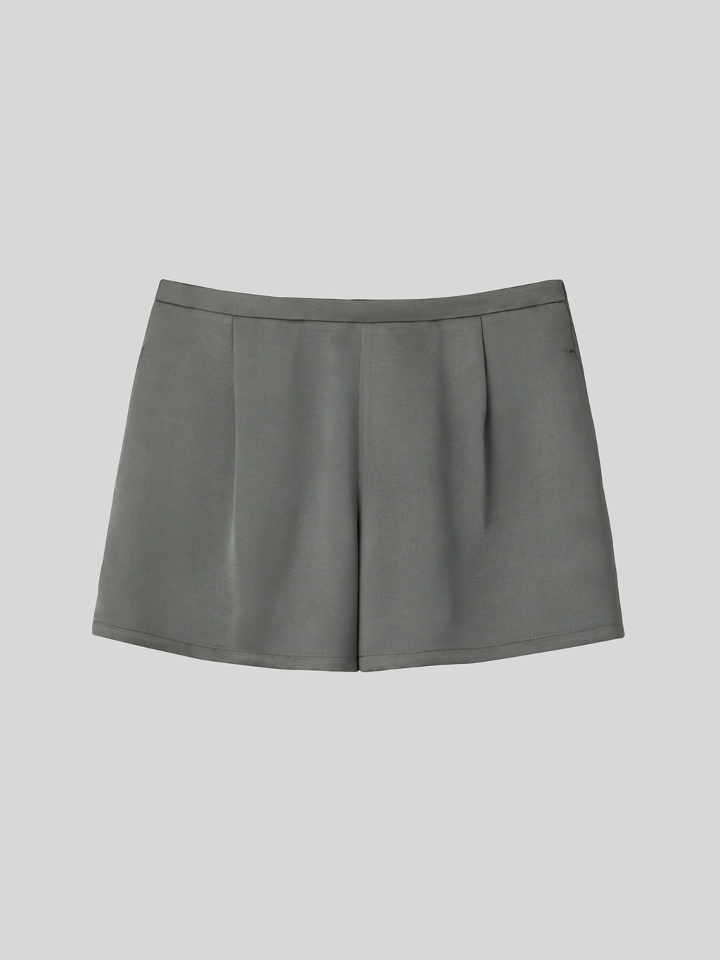 Recto - Satin Back Banding Shorts (Stone Grey) product image 5 | TRAB K-Fashion Australia