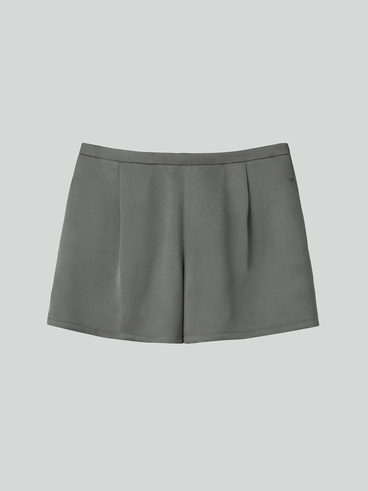 Recto - Satin Back Banding Shorts (Stone Grey) product image 5 | TRAB K-Fashion Australia