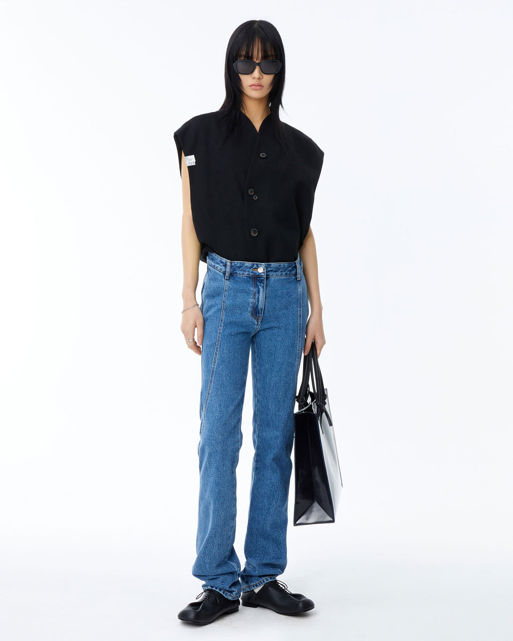 Ader Error - Aete vest (Noir) product image 1 | TRAB K-Fashion Australia