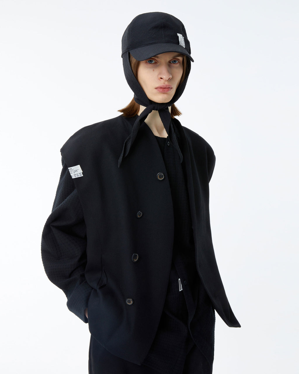 Ader Error - Aete vest (Noir) product image 3 | TRAB K-Fashion Australia