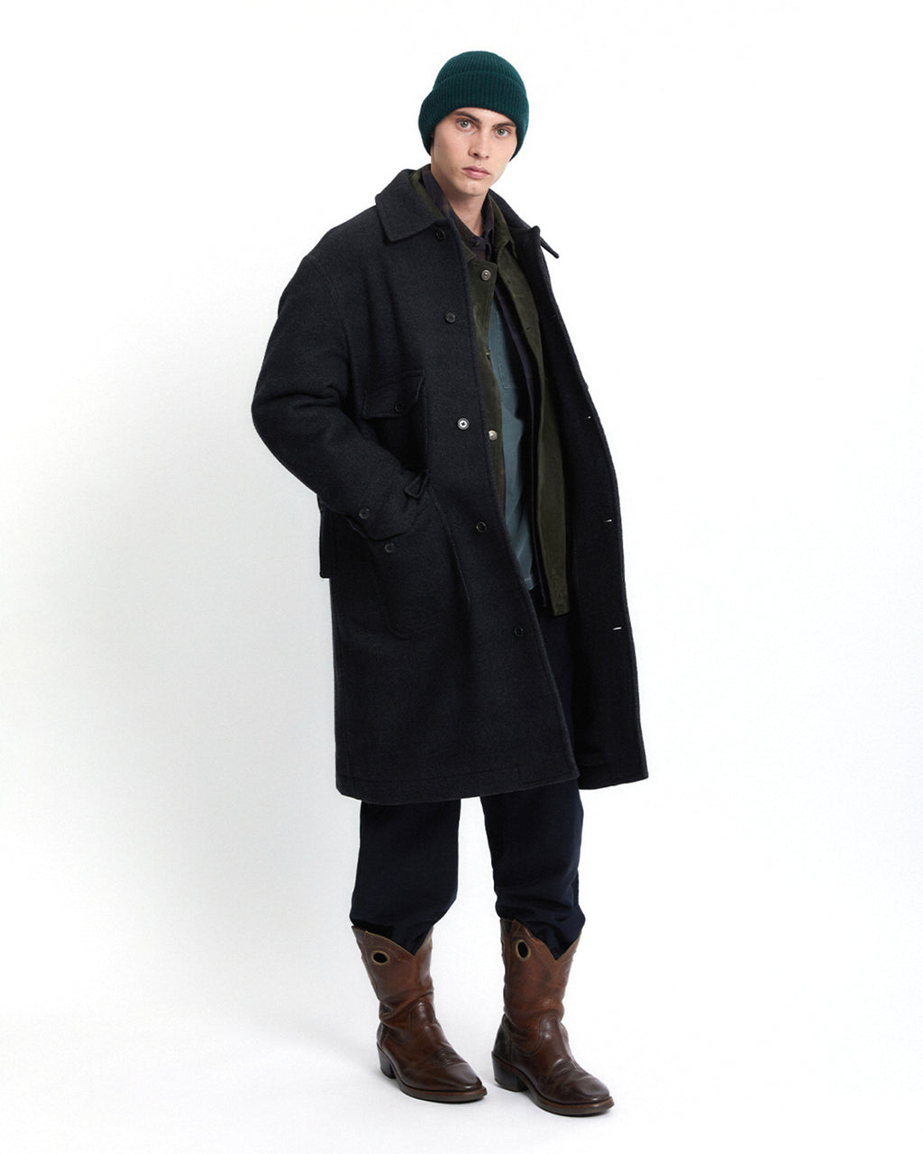 Eastlogue - Shooting Coat (Ash Black) product image 4 | TRAB K-Fashion Australia