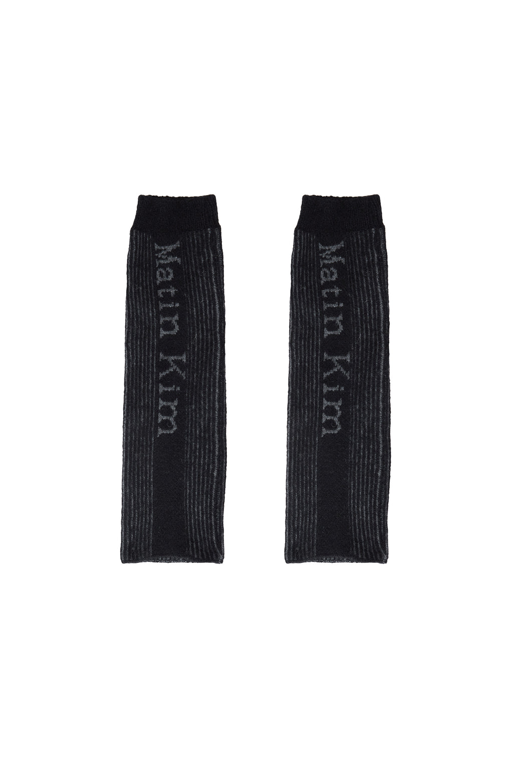 Matin Kim - Matin Stripe Leg Warmer (Black) product image 1 | TRAB K-Fashion Australia