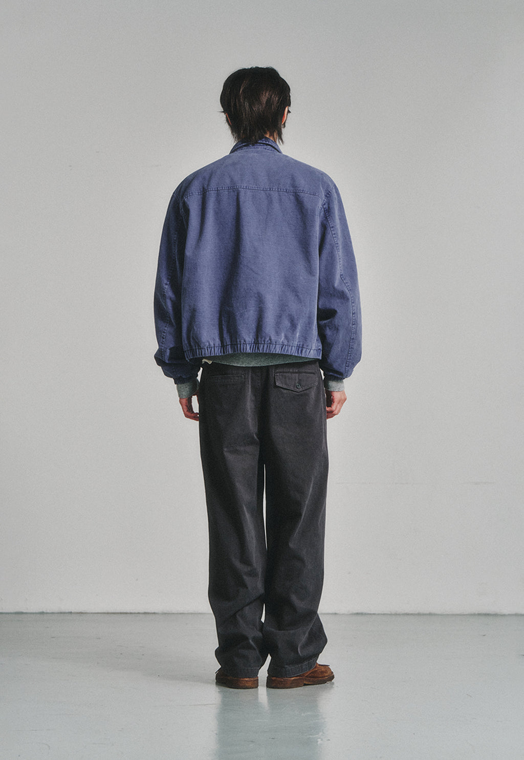 Art if acts - Garment Dyed Swing Jacket (French Blue) product image 3 | TRAB K-Fashion Australia