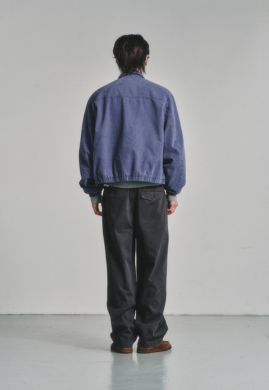 Art if acts - Garment Dyed Swing Jacket (French Blue) product image 3 | TRAB K-Fashion Australia