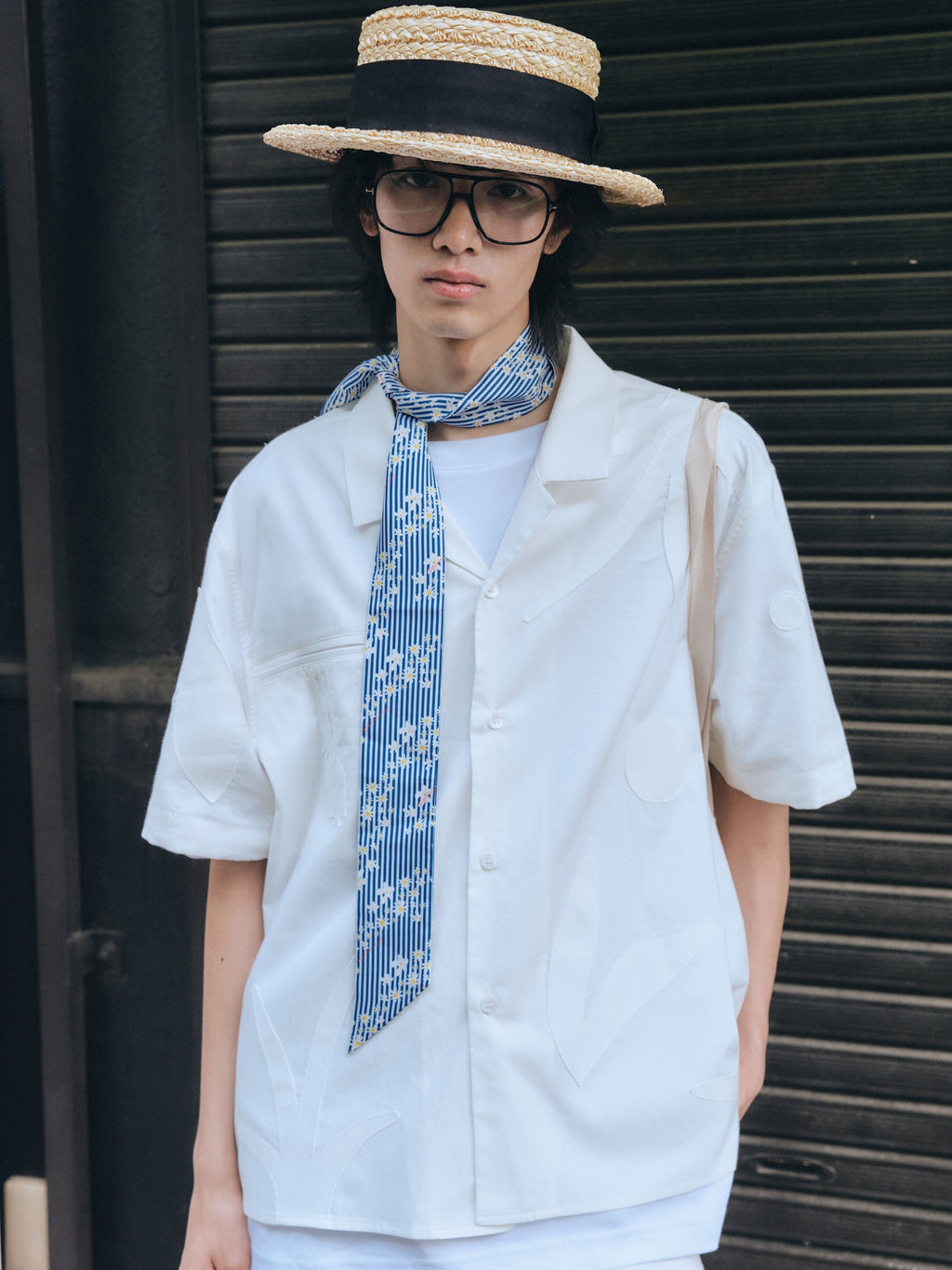 Stu - Garden Patch Shirt (Cream) product image 5 | TRAB K-Fashion Australia