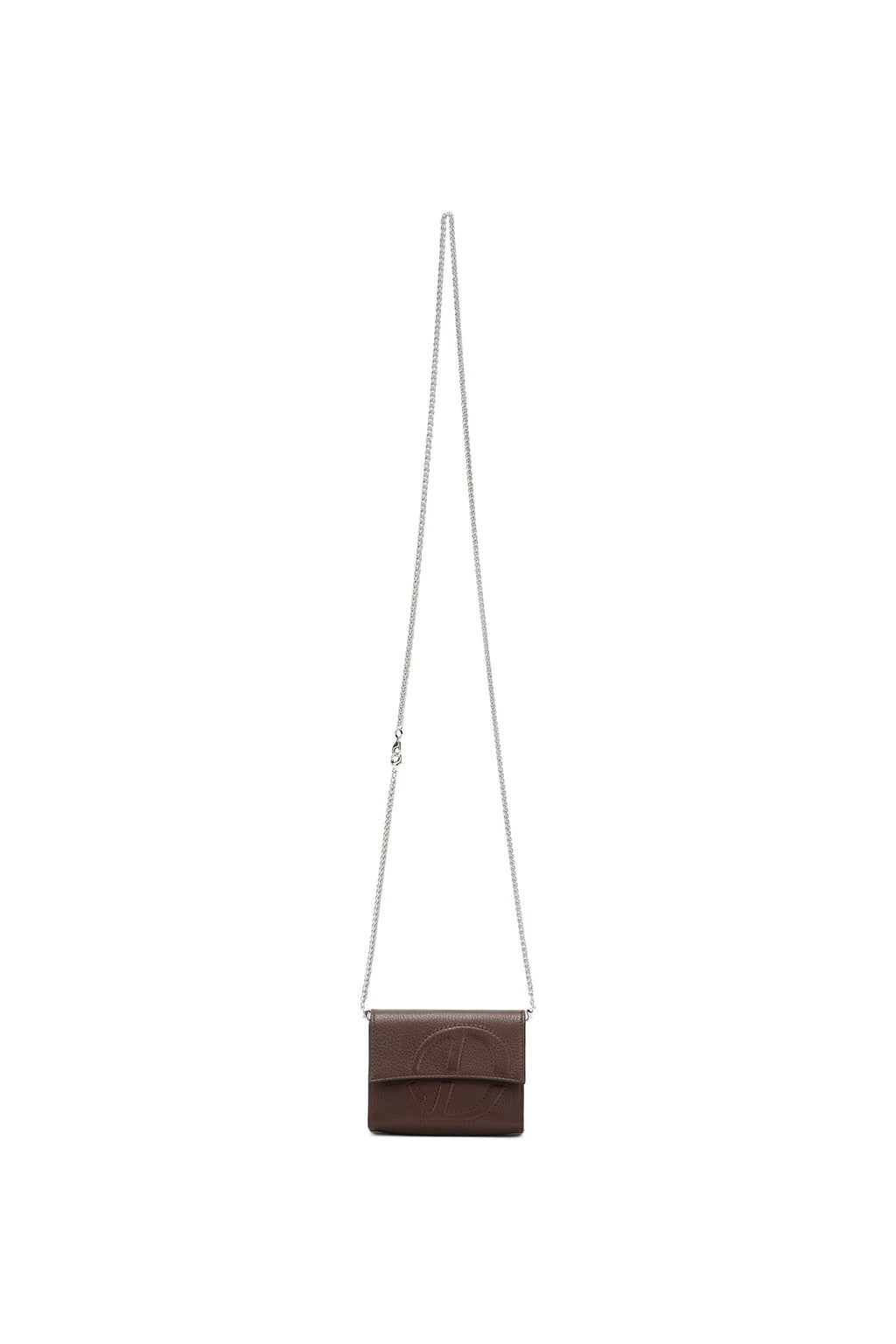 Deinet - D Logo Macaron Chain Mini Bag (Brown) product image 4 | TRAB K-Fashion Australia