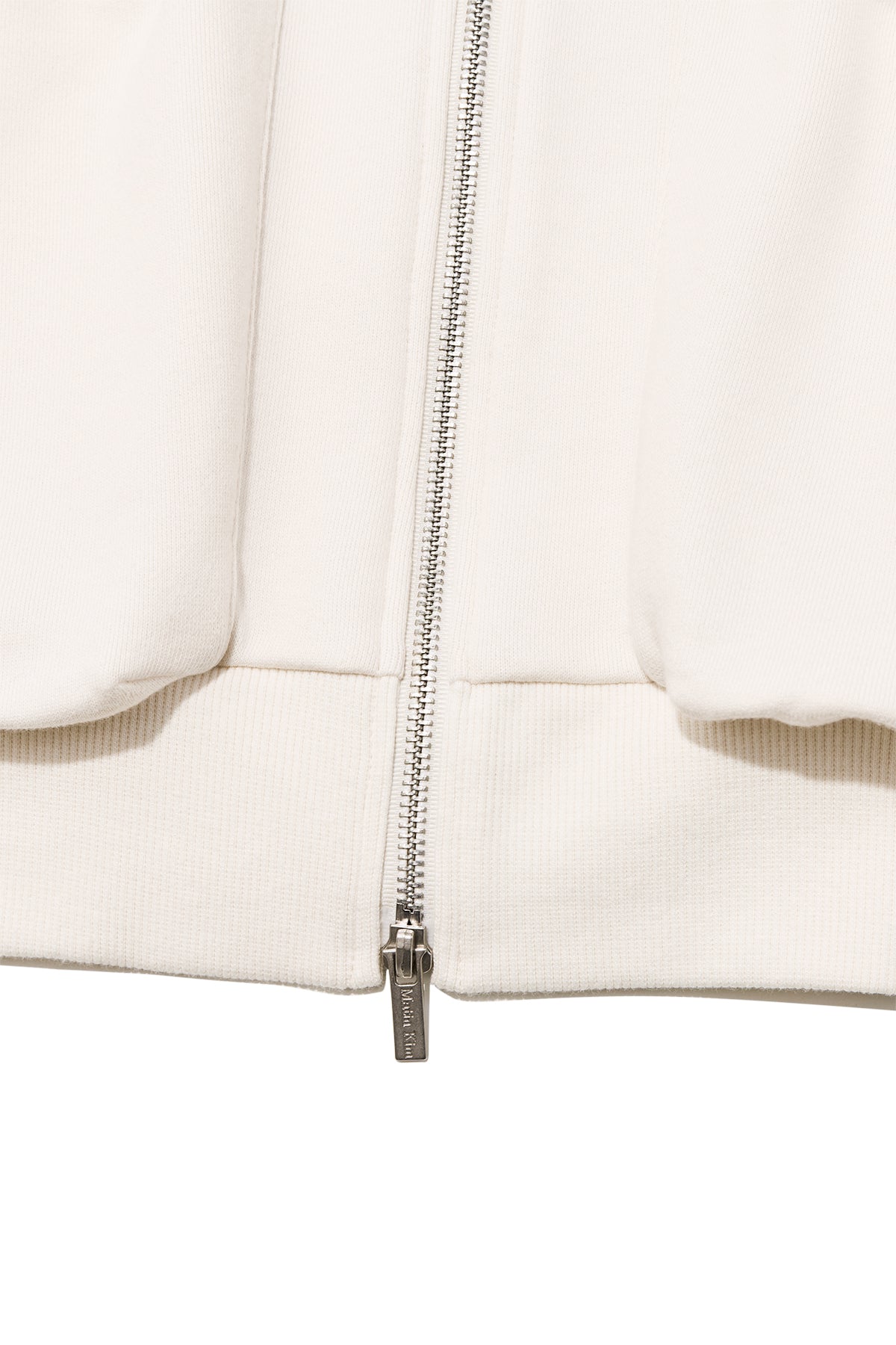 Matin Kim - Volume Pocket Hoody Zip Up (Cream) product image 5 | TRAB K-Fashion Australia
