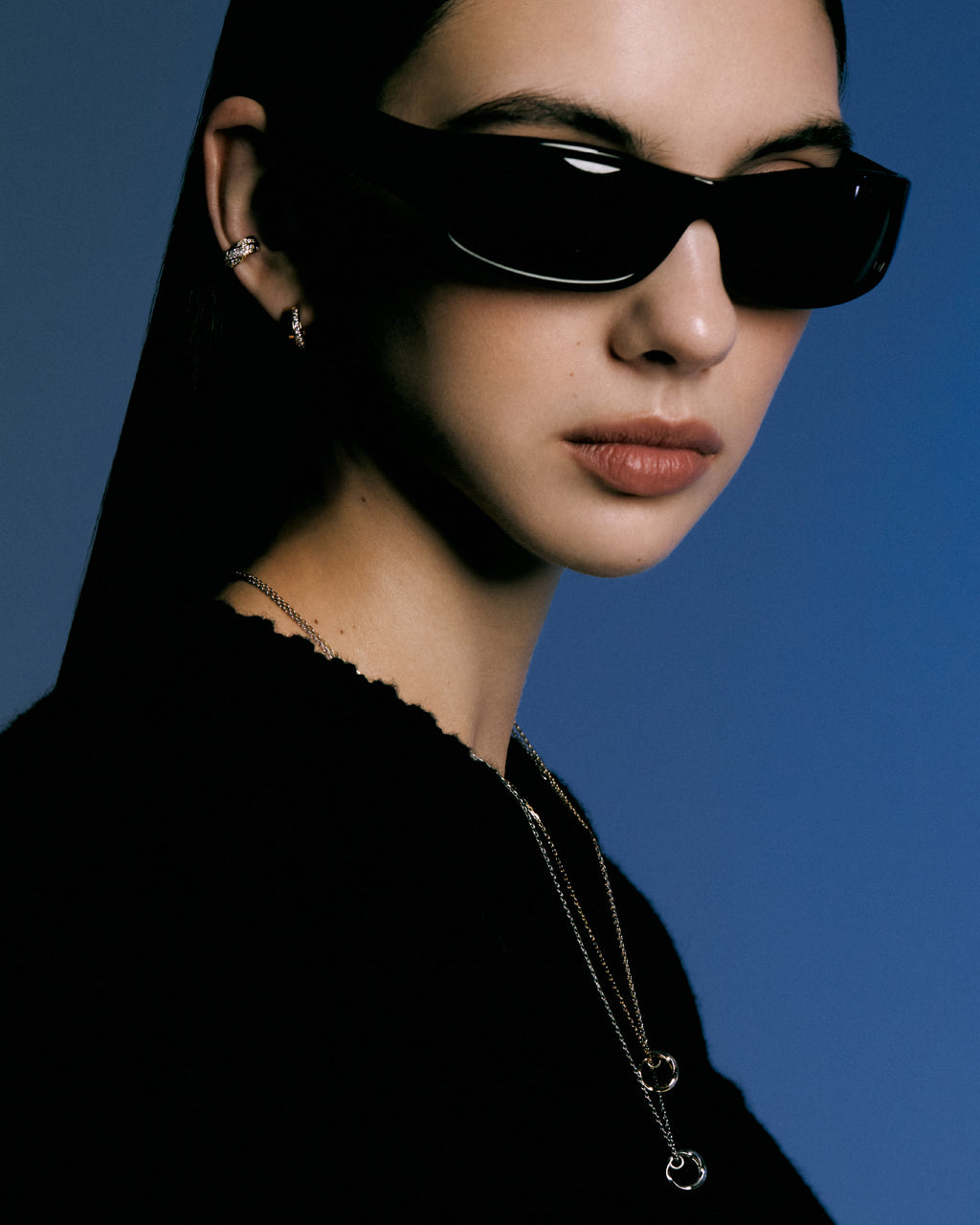 Numbering - Pave Sculpted Wave Ear Cuff #3123 product image 3 | TRAB K-Fashion Australia