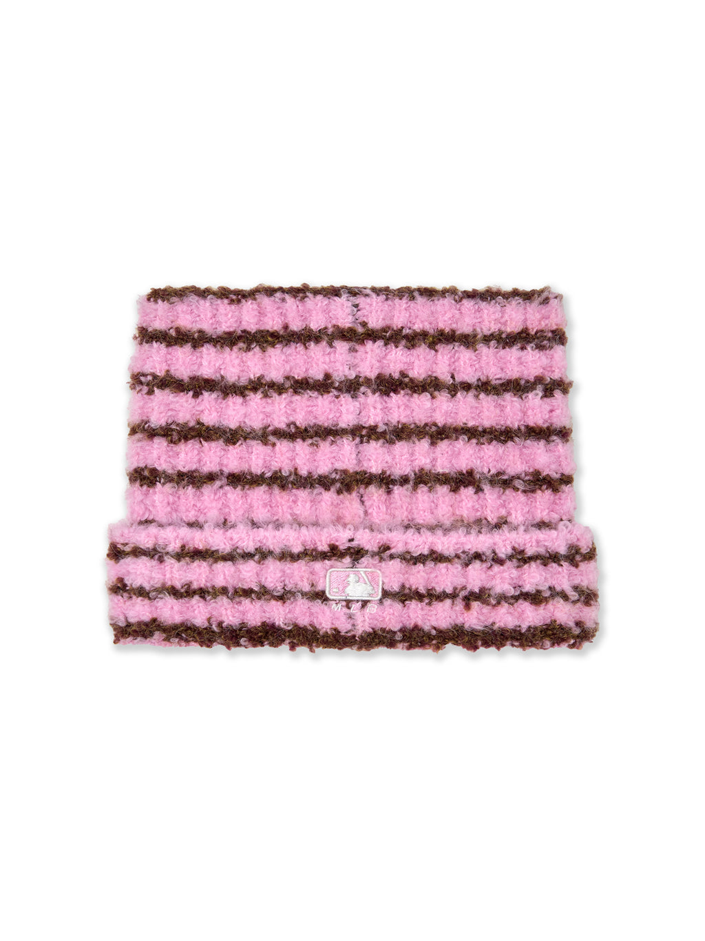 MLB Korea - MLB Striped Meow Beanie LA Dodgers (Pink) product image 3 | TRAB K-Fashion Australia