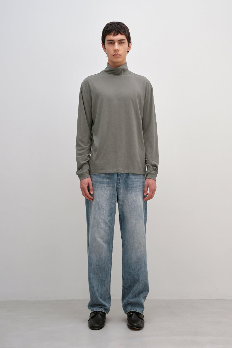 Insilence - High Neck Long Sleeve (Ash) product image 3 | TRAB K-Fashion Australia