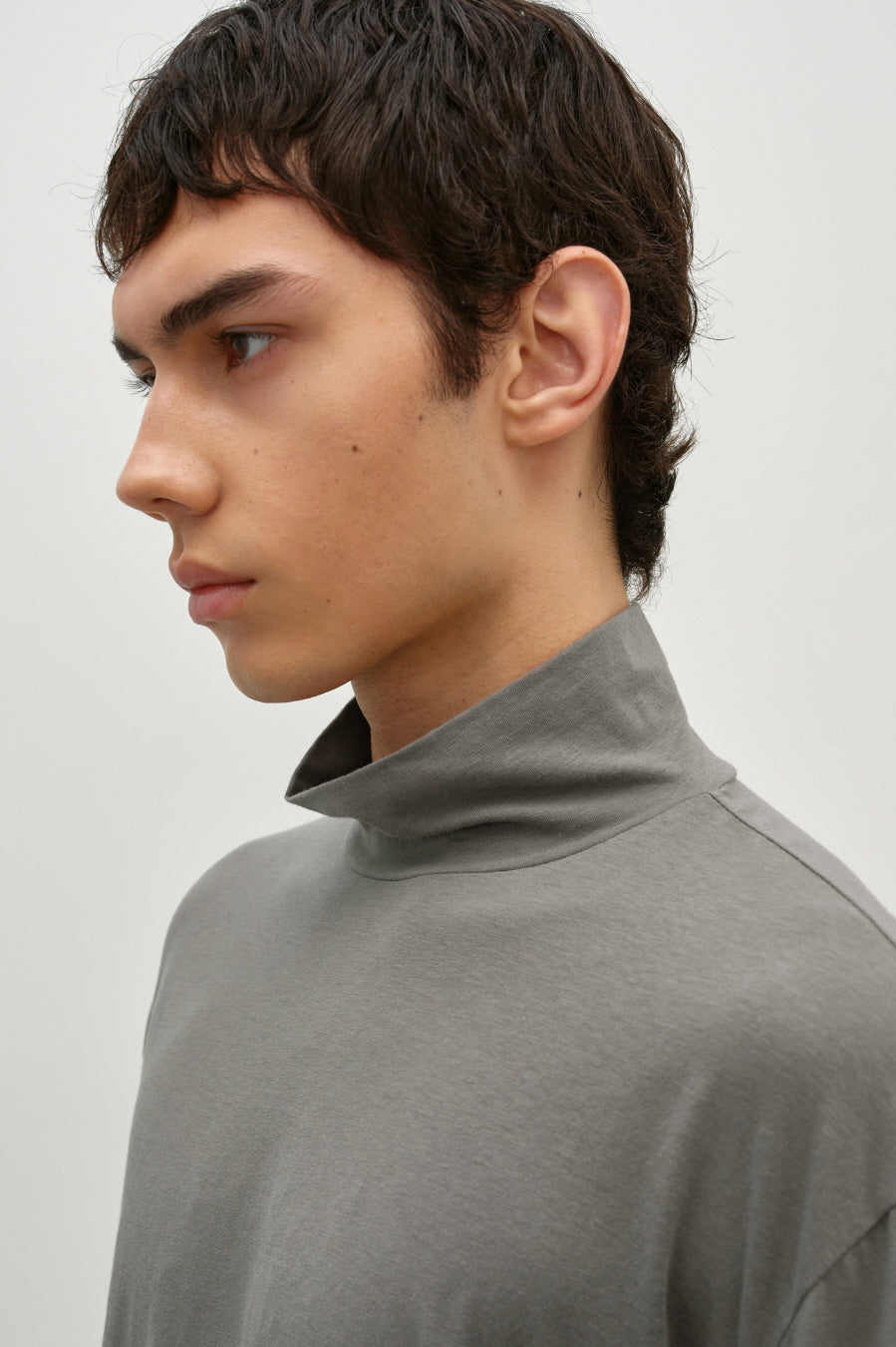 Insilence - High Neck Long Sleeve (Ash) product image 4 | TRAB K-Fashion Australia