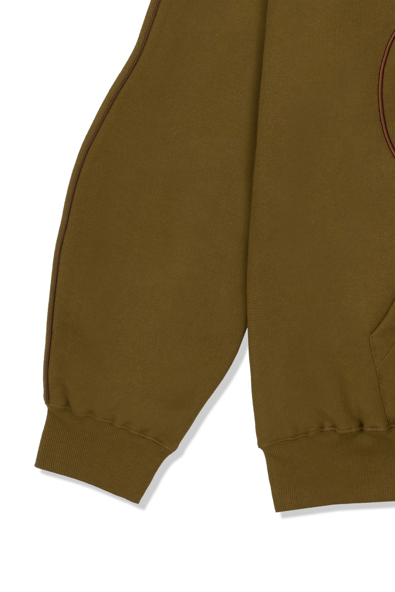 Ioedle - Pasqueflower Three-Dimensional Embroidery Hood (Olive) product image 6 | TRAB K-Fashion Australia