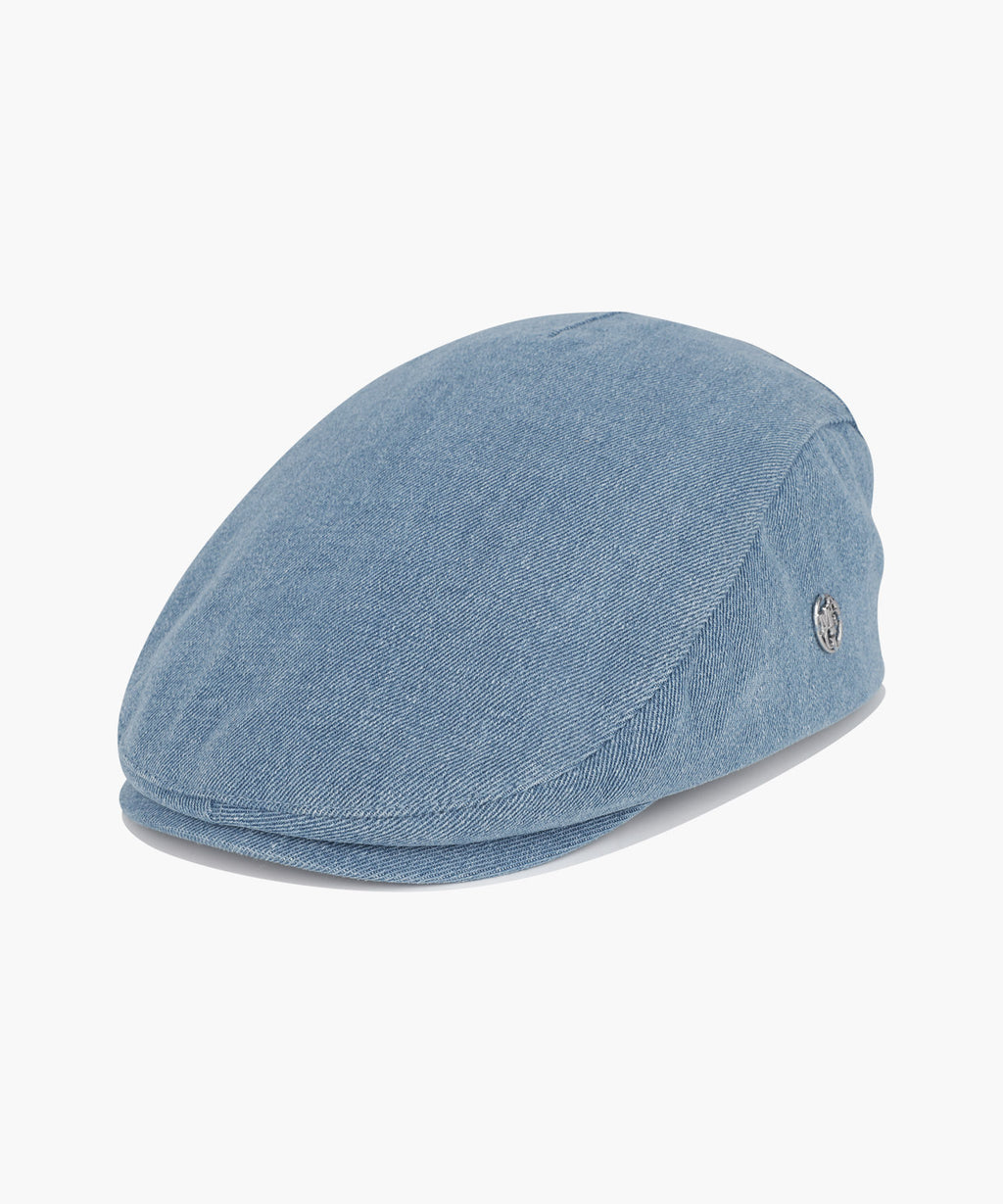 Marithe & Francois Girbaud - Circle Logo Hunting Cap (Blue) product image 1 | TRAB K-Fashion Australia
