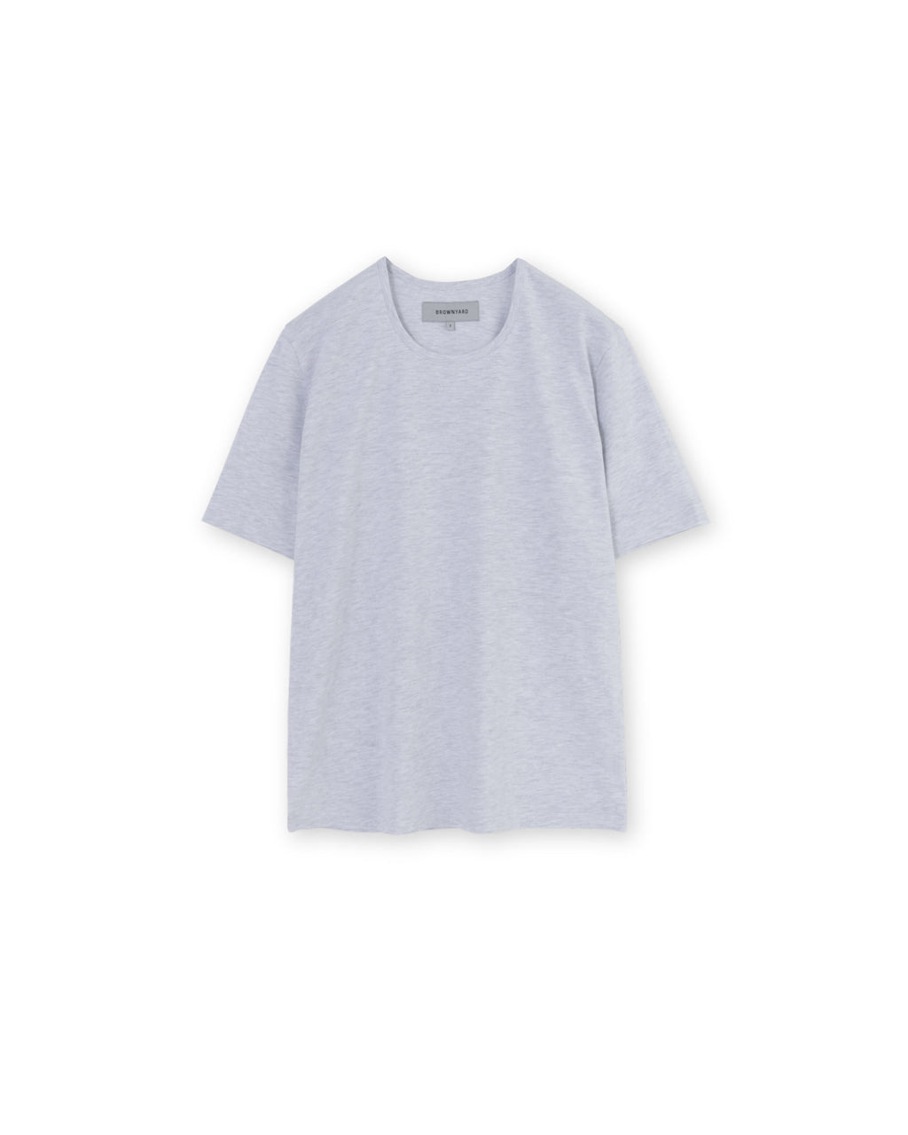 Brownyard - U Neck T Shirt (Light Grey) product image 3 | TRAB K-Fashion Australia