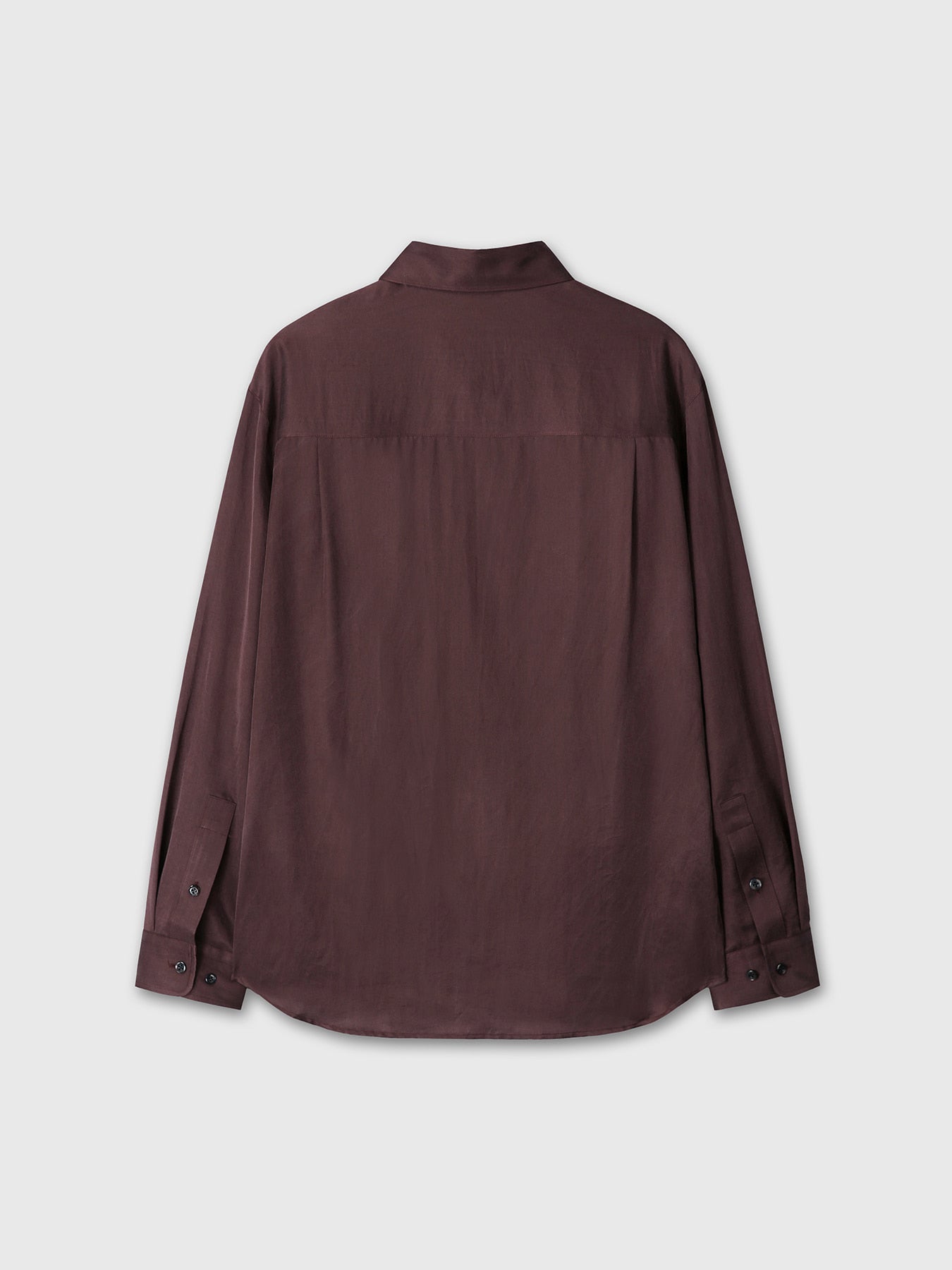 Tonywack - Silk Cotton Double Pocket Shirt (Vintage Maroon) product image 10 | TRAB K-Fashion Australia